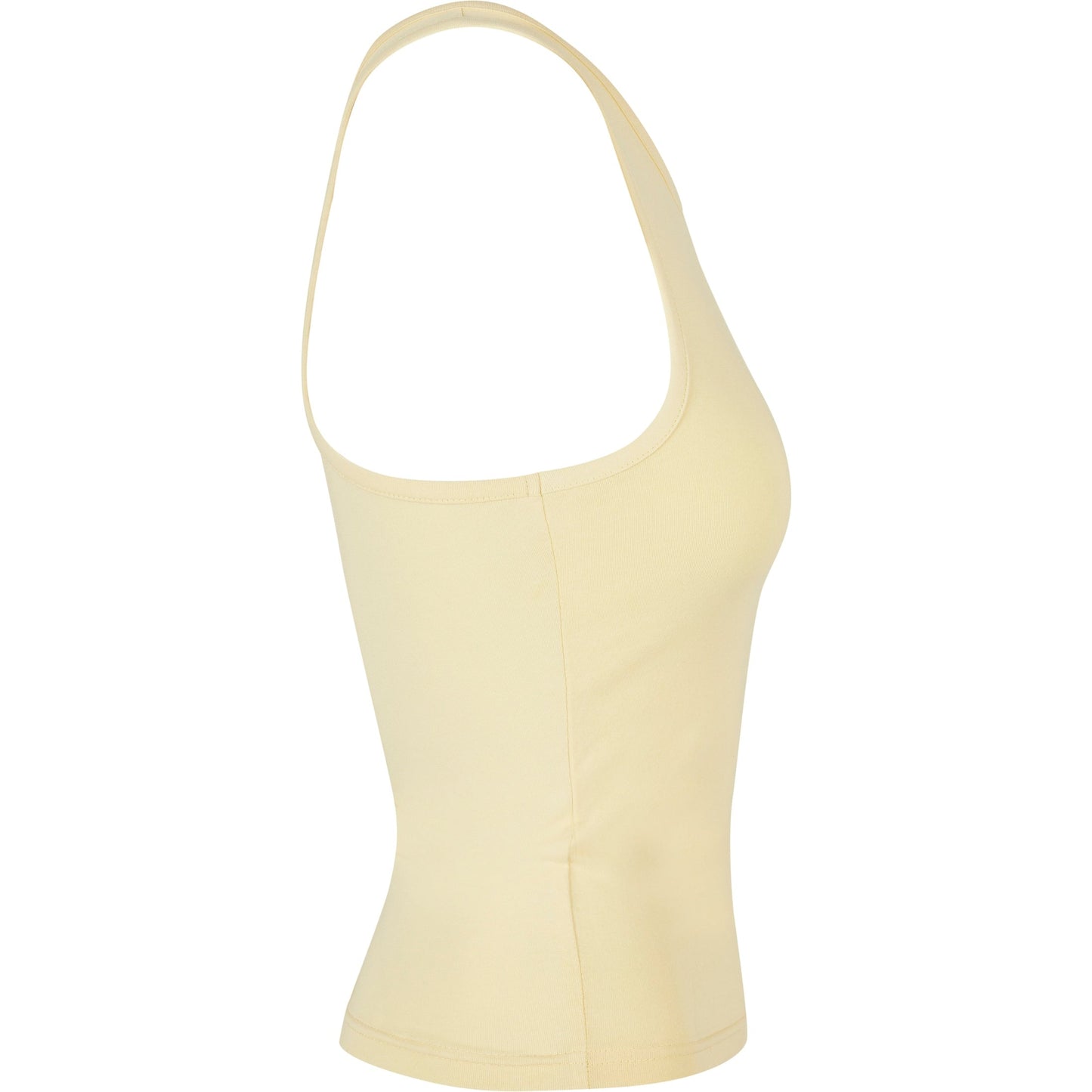 Build Your Brand Women's Racerback Top Slim Fit Sleeveless Cotton Blend