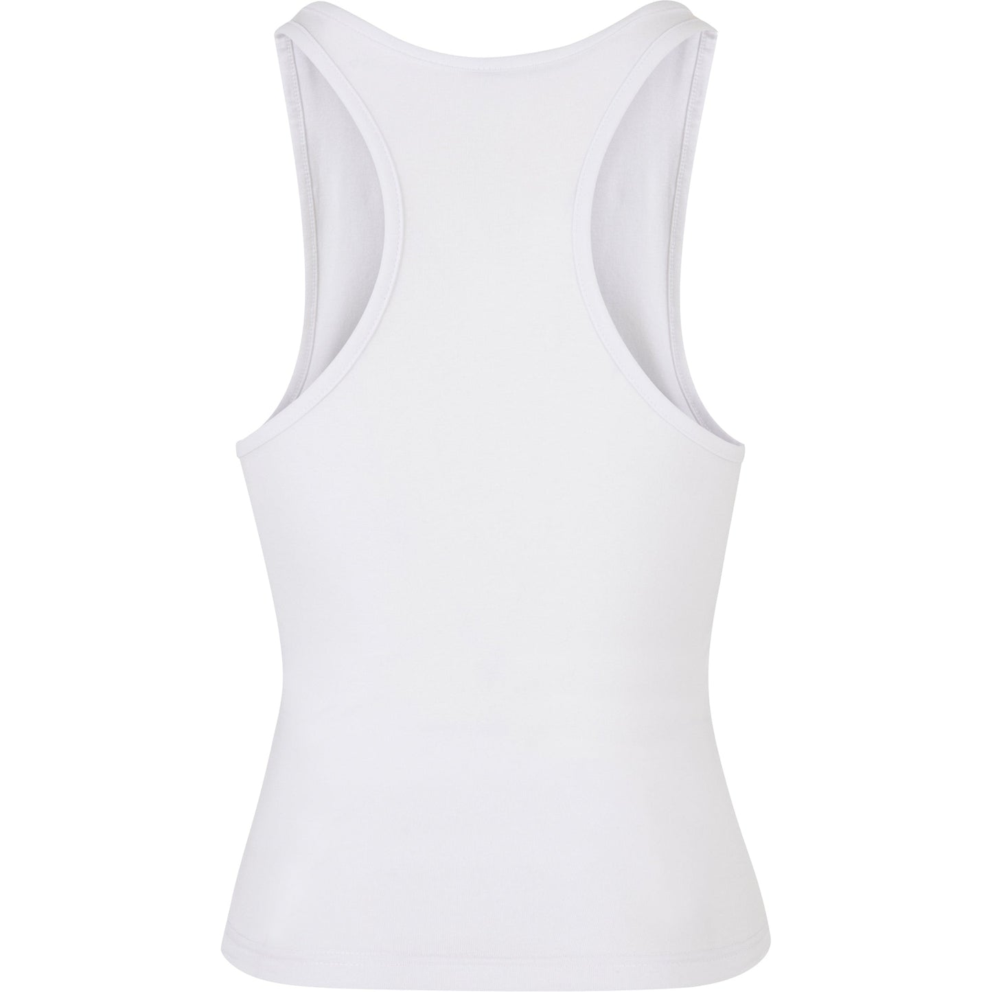 Build Your Brand Women's Racerback Top Slim Fit Sleeveless Cotton Blend