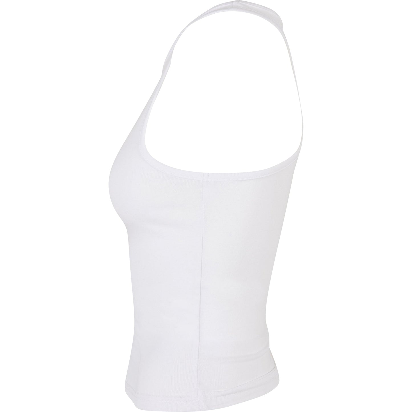 Build Your Brand Women's Racerback Top Slim Fit Sleeveless Cotton Blend
