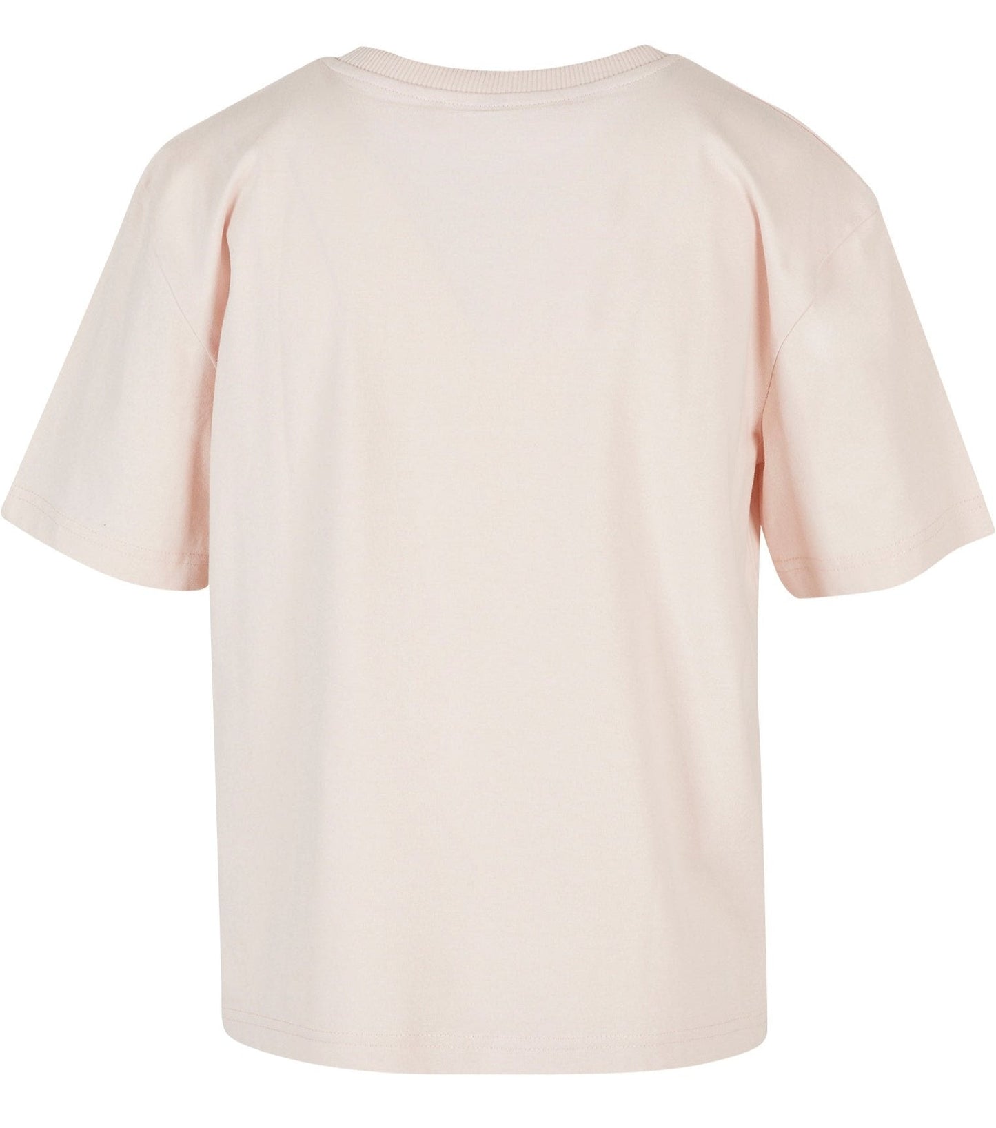 Build Your Brand Women's Oversized Everyday Tee 100% Cotton Pink Sizes XS-5XL