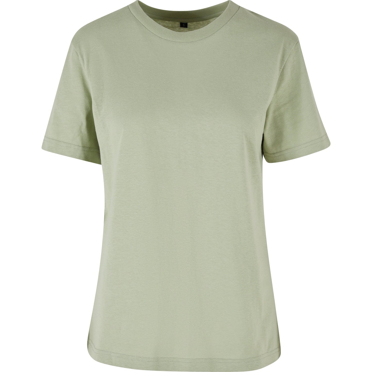 Build Your Brand Women's Oversized Everyday Tee Soft Salvia 100% Cotton
