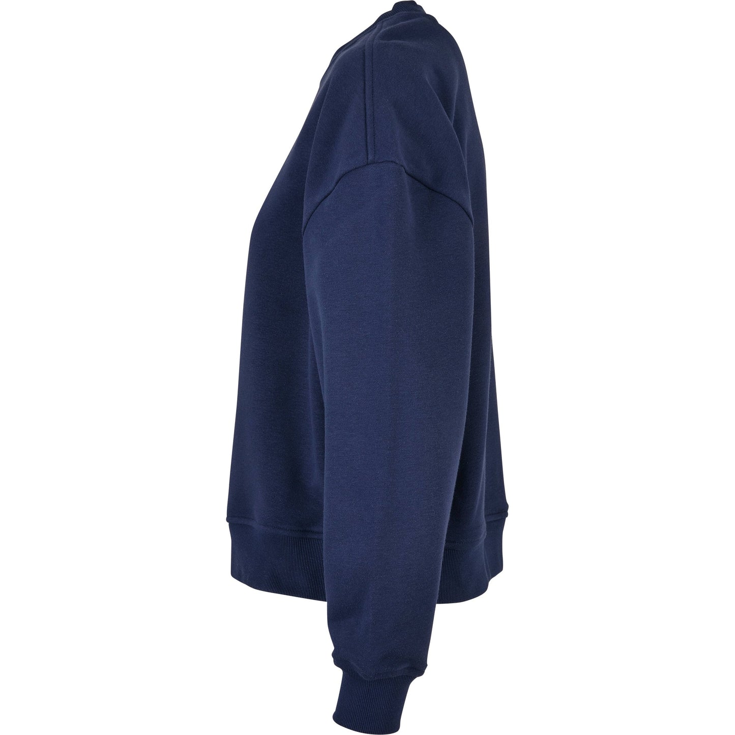 Build Your Brand Women's Oversized Crew Neck Sweatshirt Cozy Casual Top