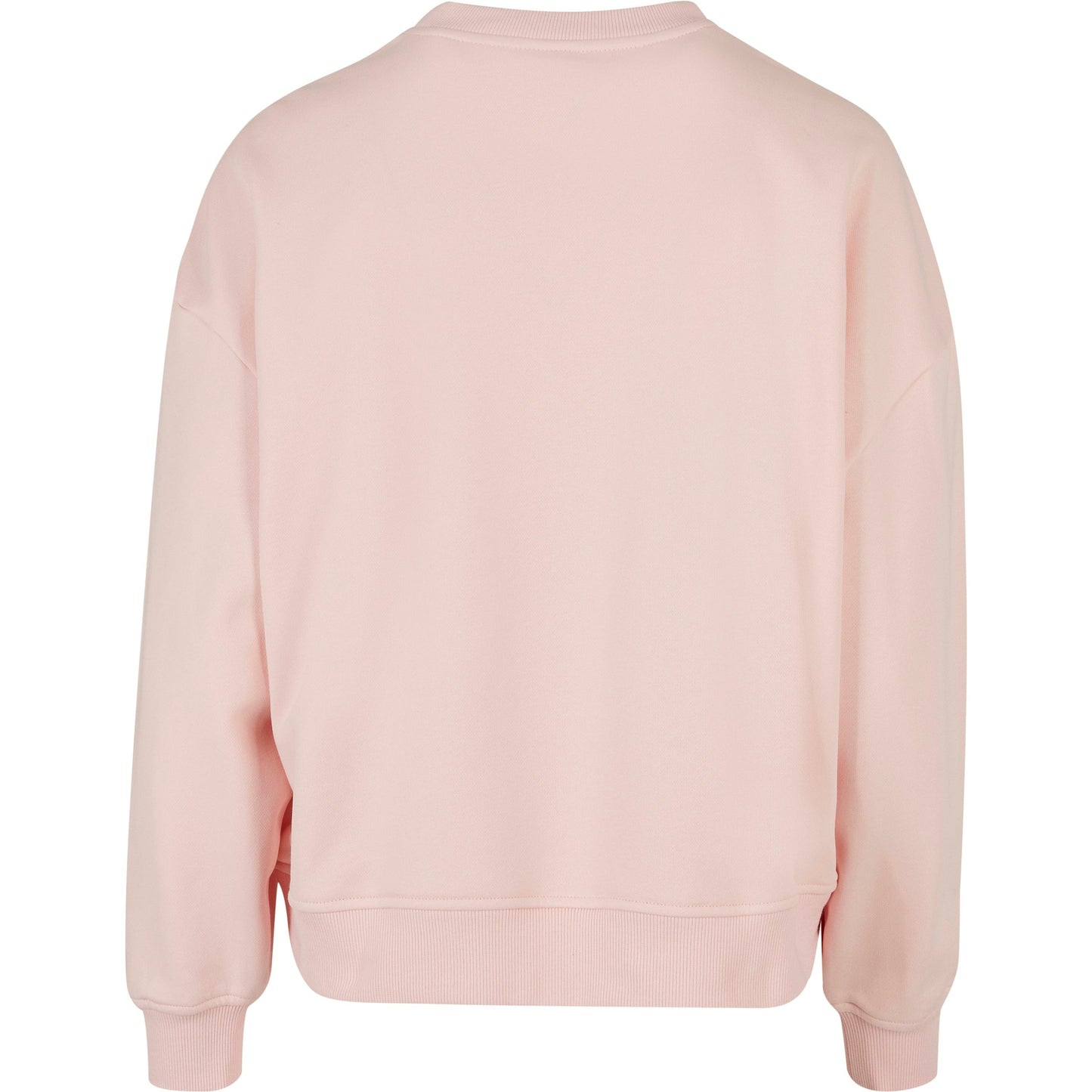 Build Your Brand Women's Oversized Crew Neck Sweatshirt Cozy Casual Top