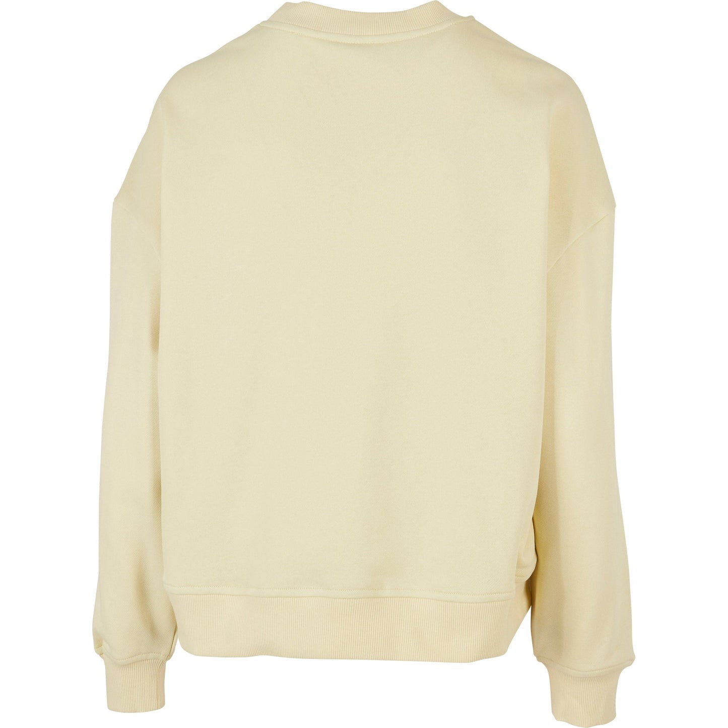 Build Your Brand Women's Oversized Crew Neck Sweatshirt Cozy Casual Top