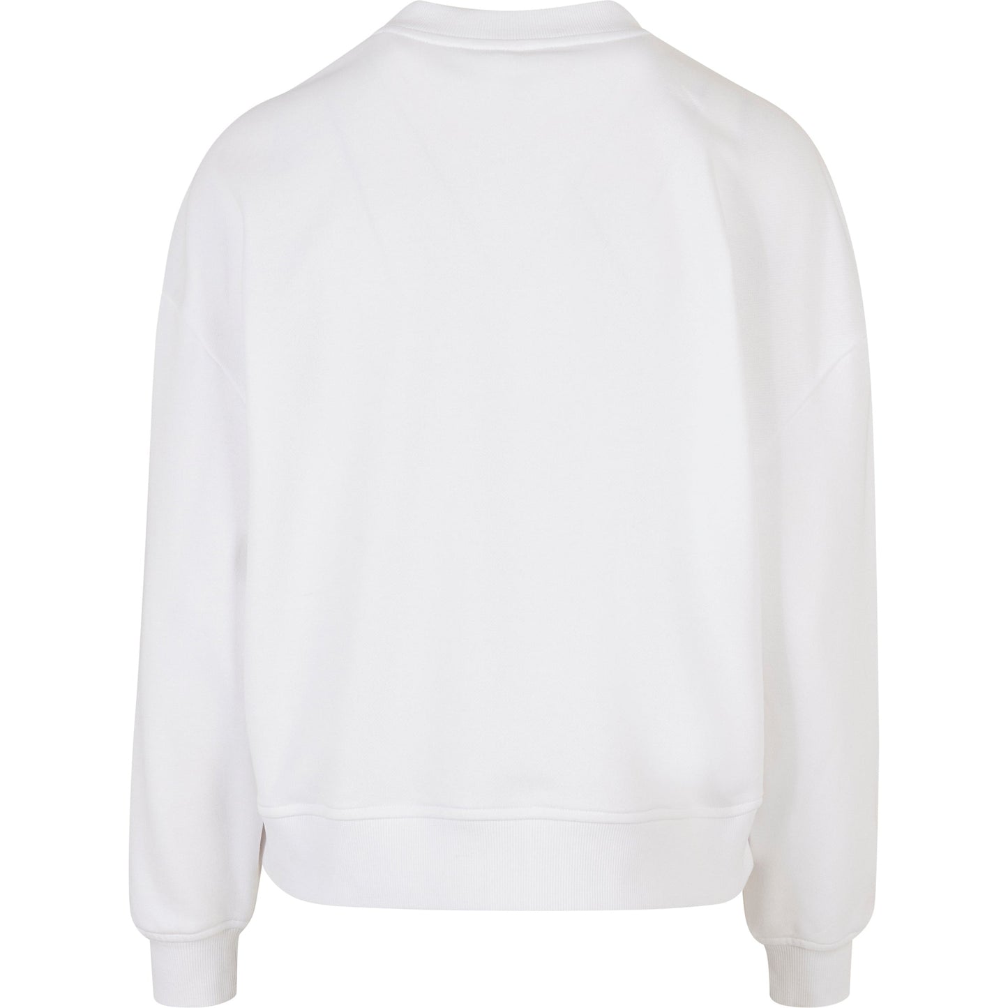 Build Your Brand Women's Oversized Crew Neck Sweatshirt Cozy Casual Top