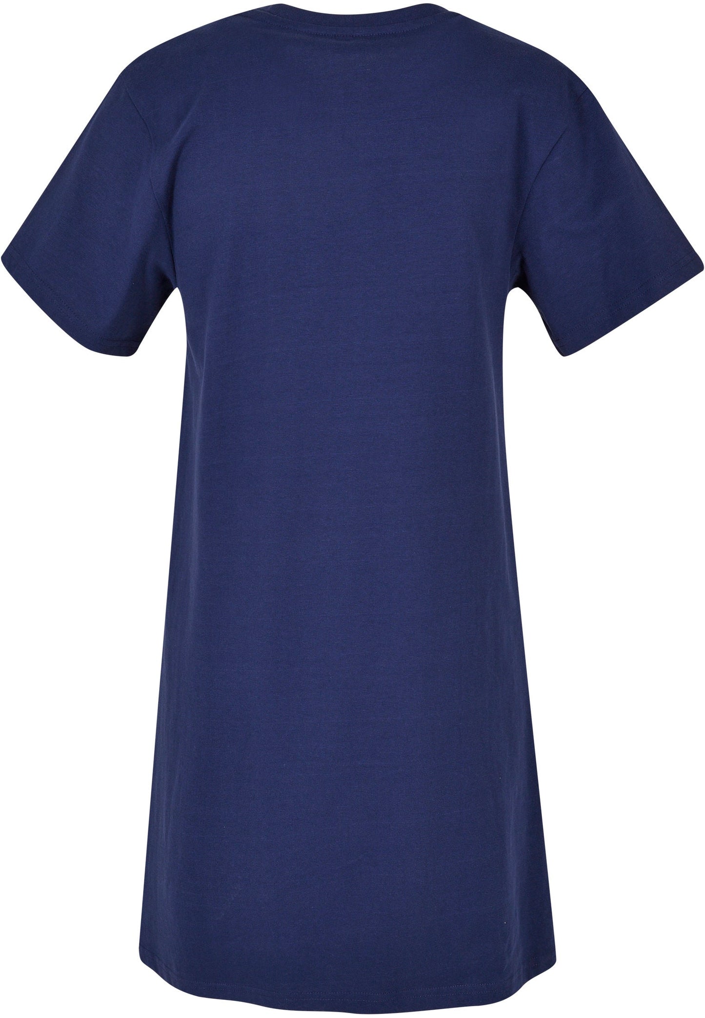 Build Your Brand Women's A-Line Tee Dress Loose Fit Cotton Mini Dress