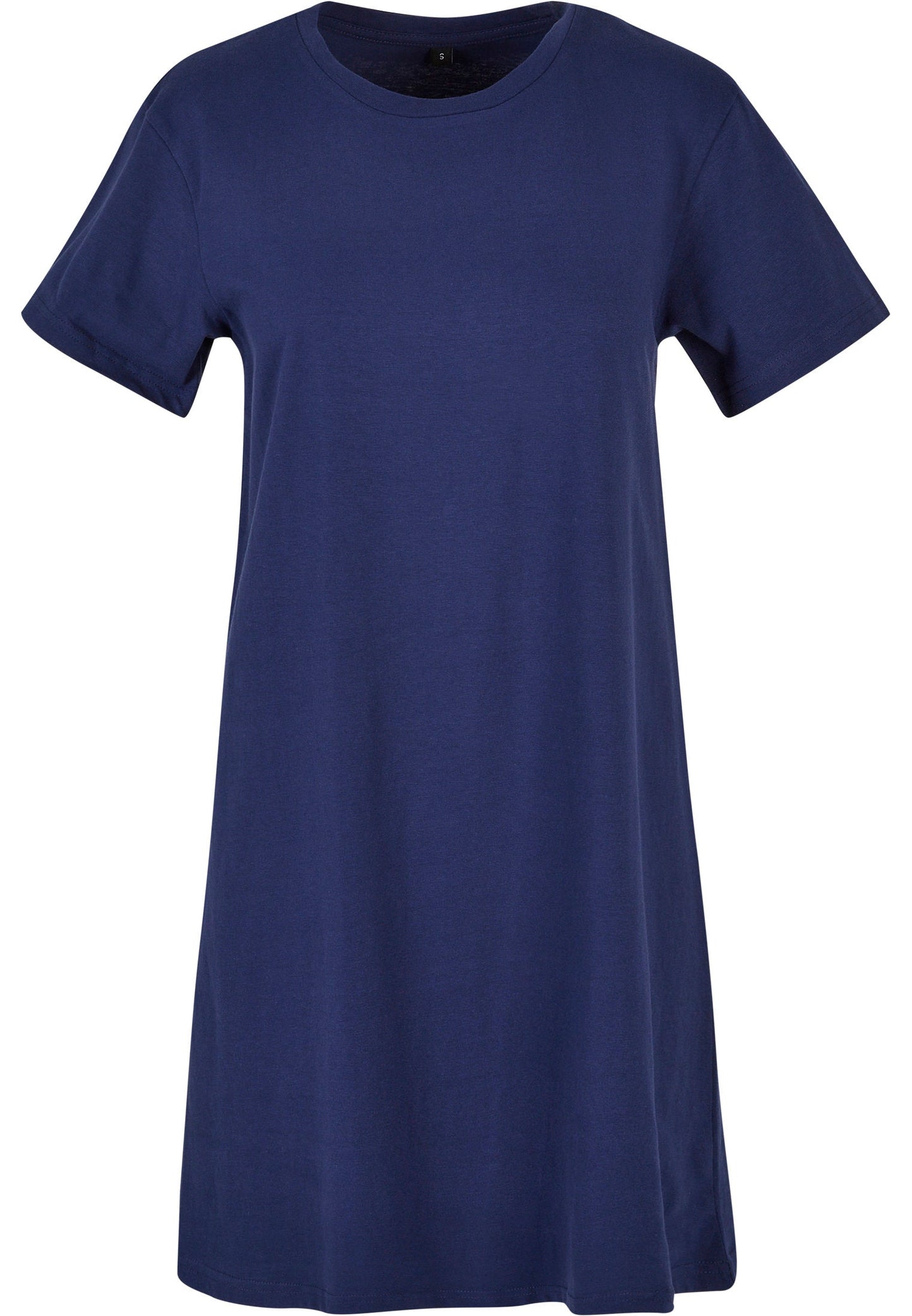 Build Your Brand Women's A-Line Tee Dress Loose Fit Cotton Mini Dress