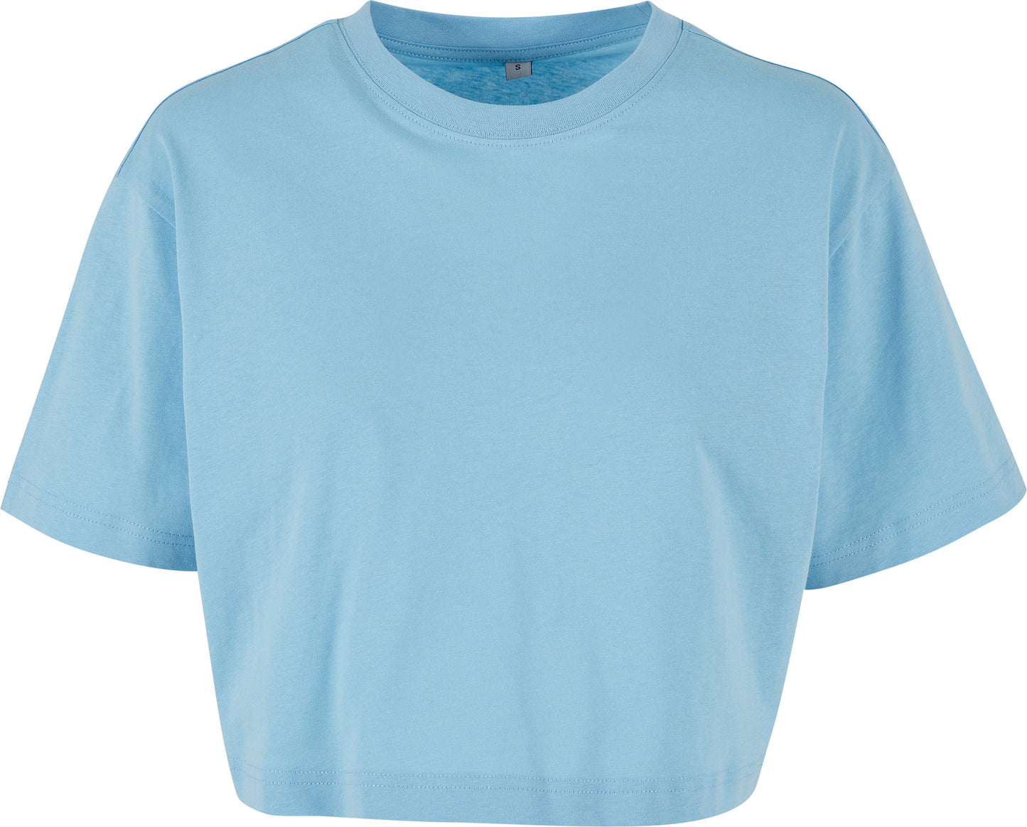Build Your Brand Women's Oversized Short Sleeve Tee Soft Cotton Casual Top
