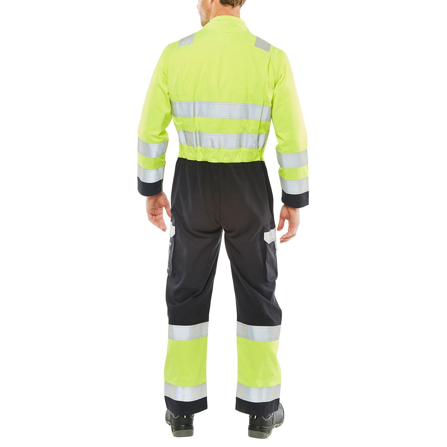 Beeswift ARC Compliant Fire Retardant Hi Vis Anti-Static Coverall 300gsm