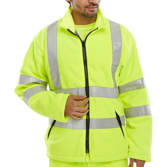Beeswift Carnoustie High Visibility Fleece Jacket EN ISO 20471 Class 3