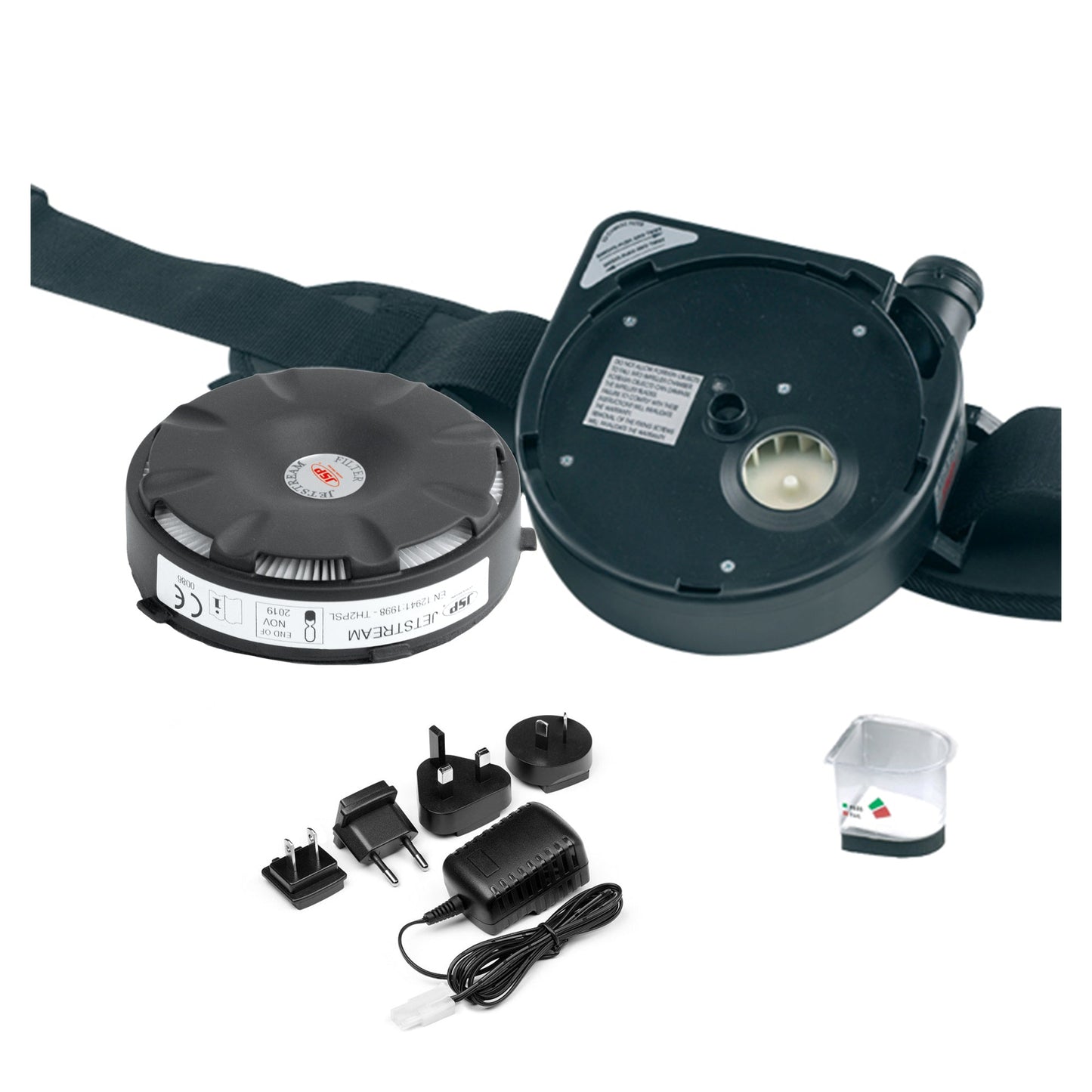 JSP Jetstream 8hr Waist Mounted Power Unit with TH2P R SL Filter Multi Plug