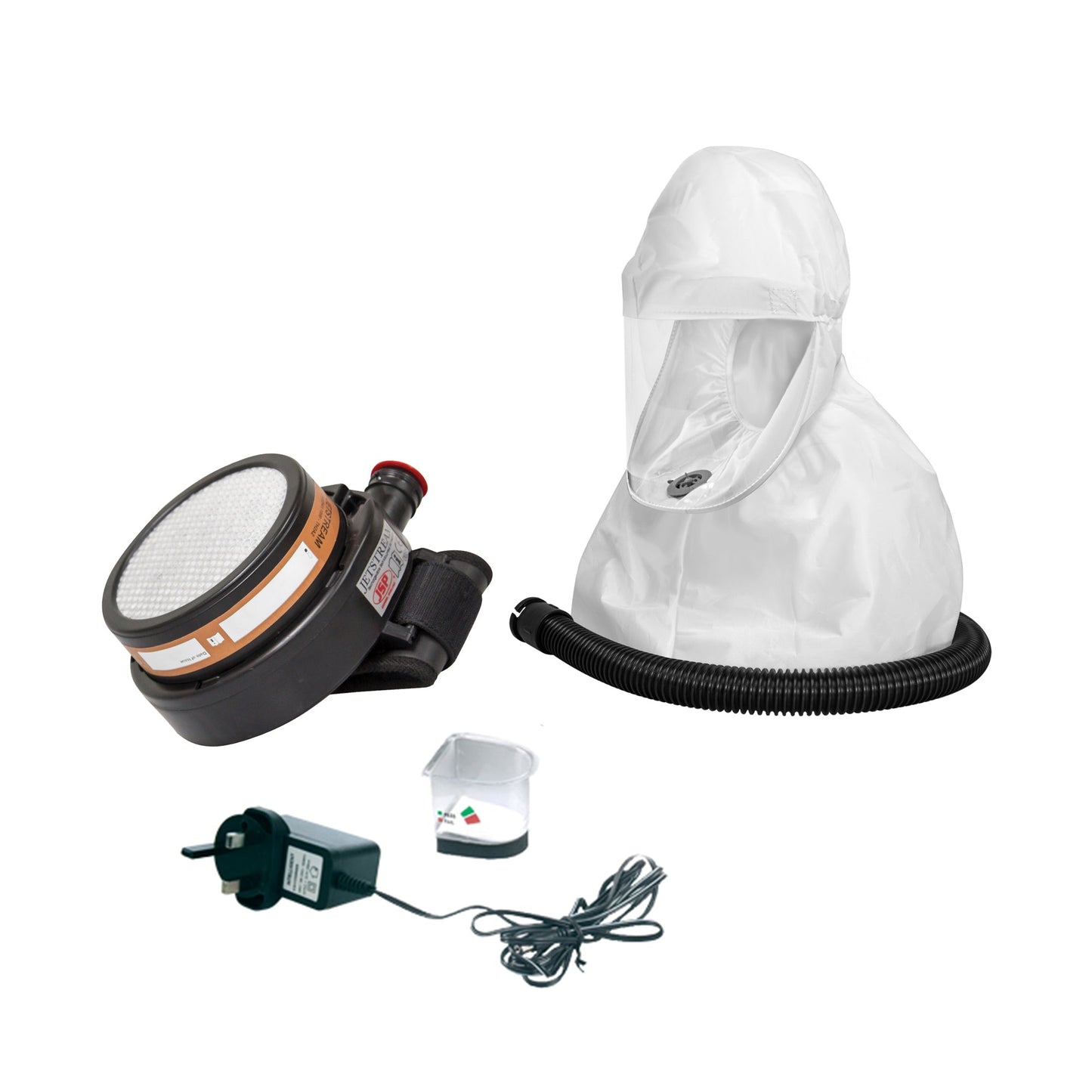 JSP Jetstream Gas Switch & Go 8hr Respirator with Multi Plug & Filter Pack