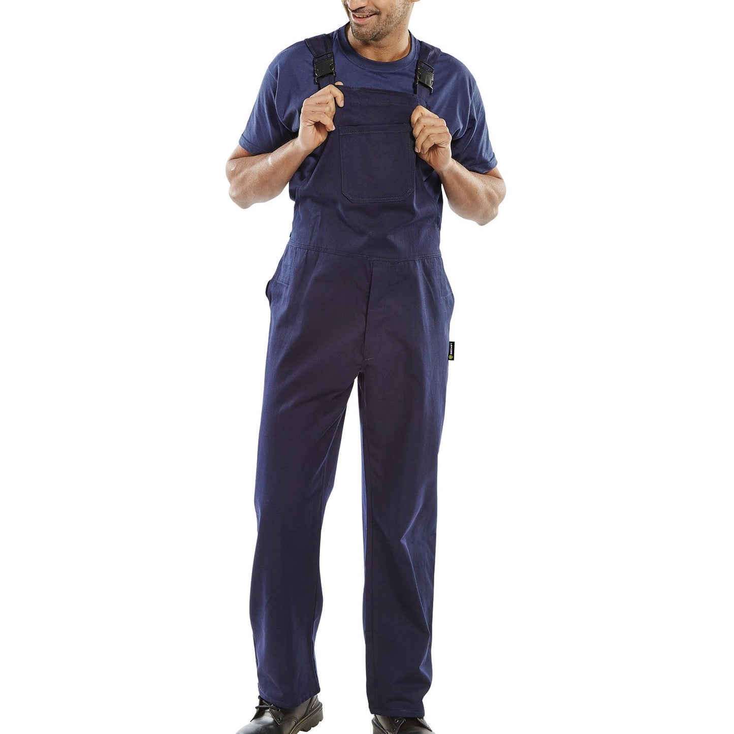 Beeswift Cotton Drill Bib and Brace with Concealed Fly and Multiple Pockets