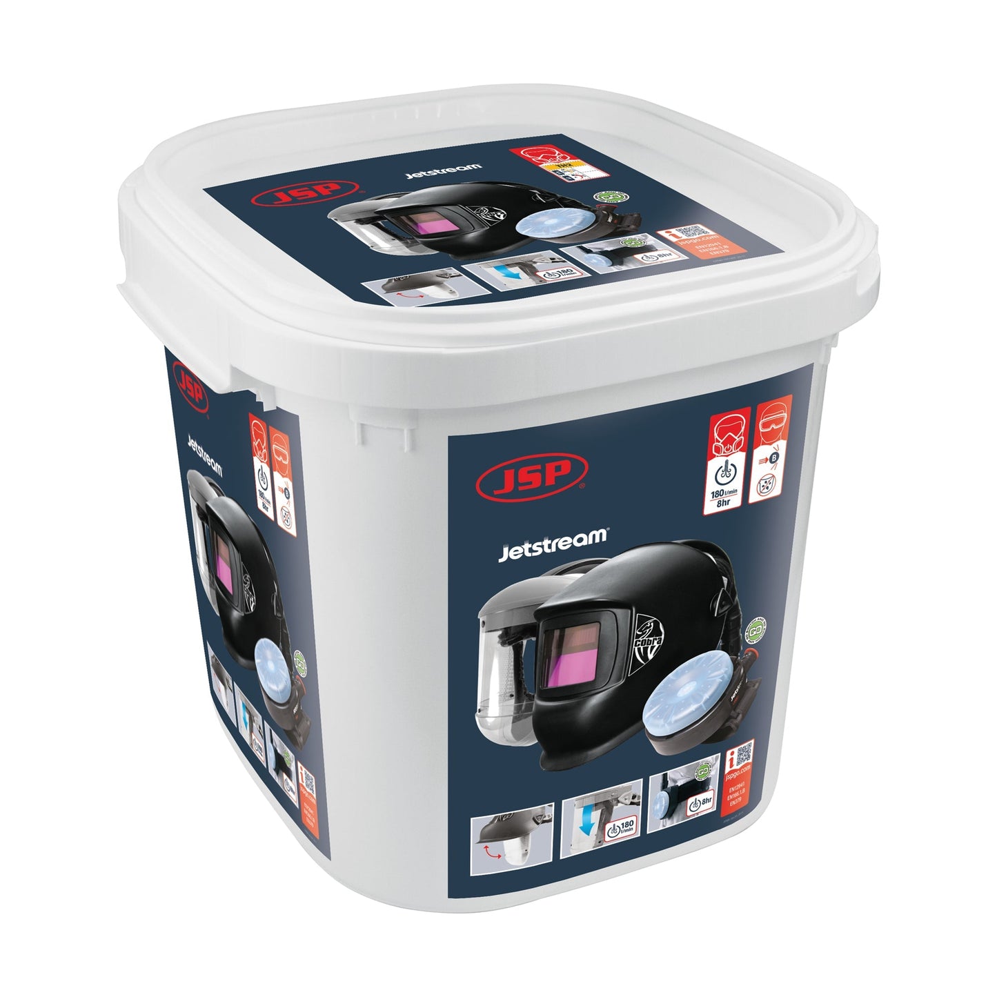 JSP Jetstream Welder Kit A2PSL + Multi Plug, Auto Darkening Filter, Dust Filters