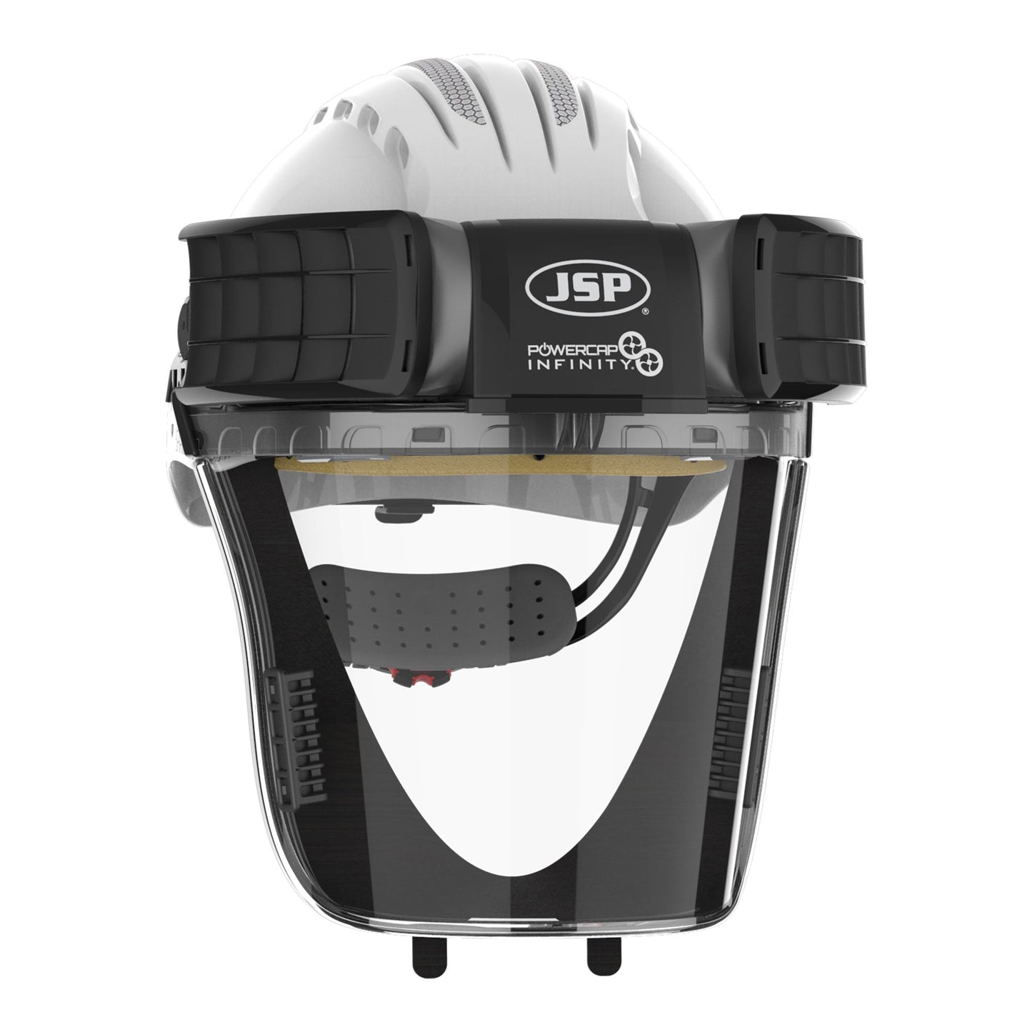 JSP PowerCap Infinity PAPR Respirator + Helmet & HEPA Filters - TH3 Protection
