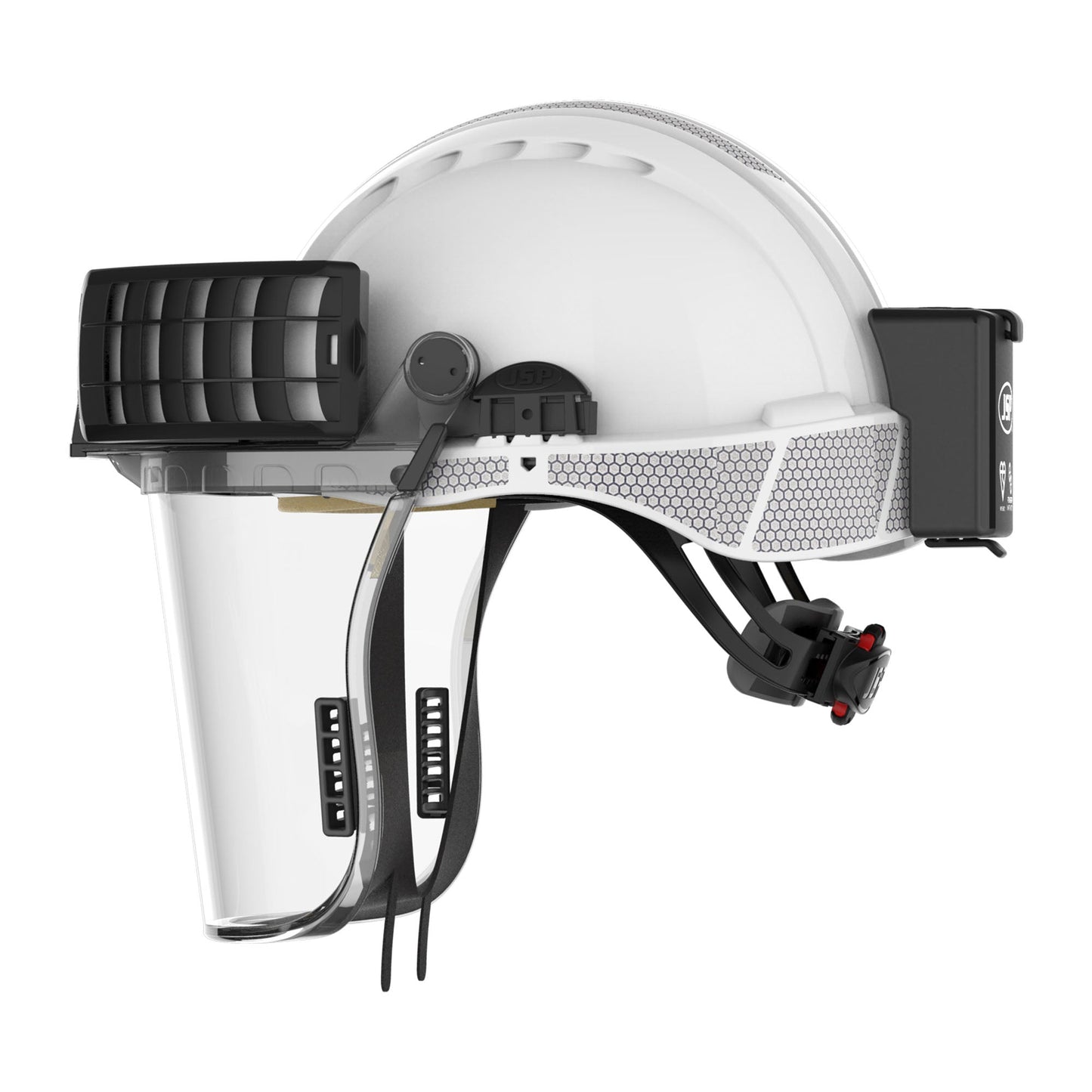 JSP PowerCap Infinity PAPR Respirator + Helmet & HEPA Filters - TH3 Protection
