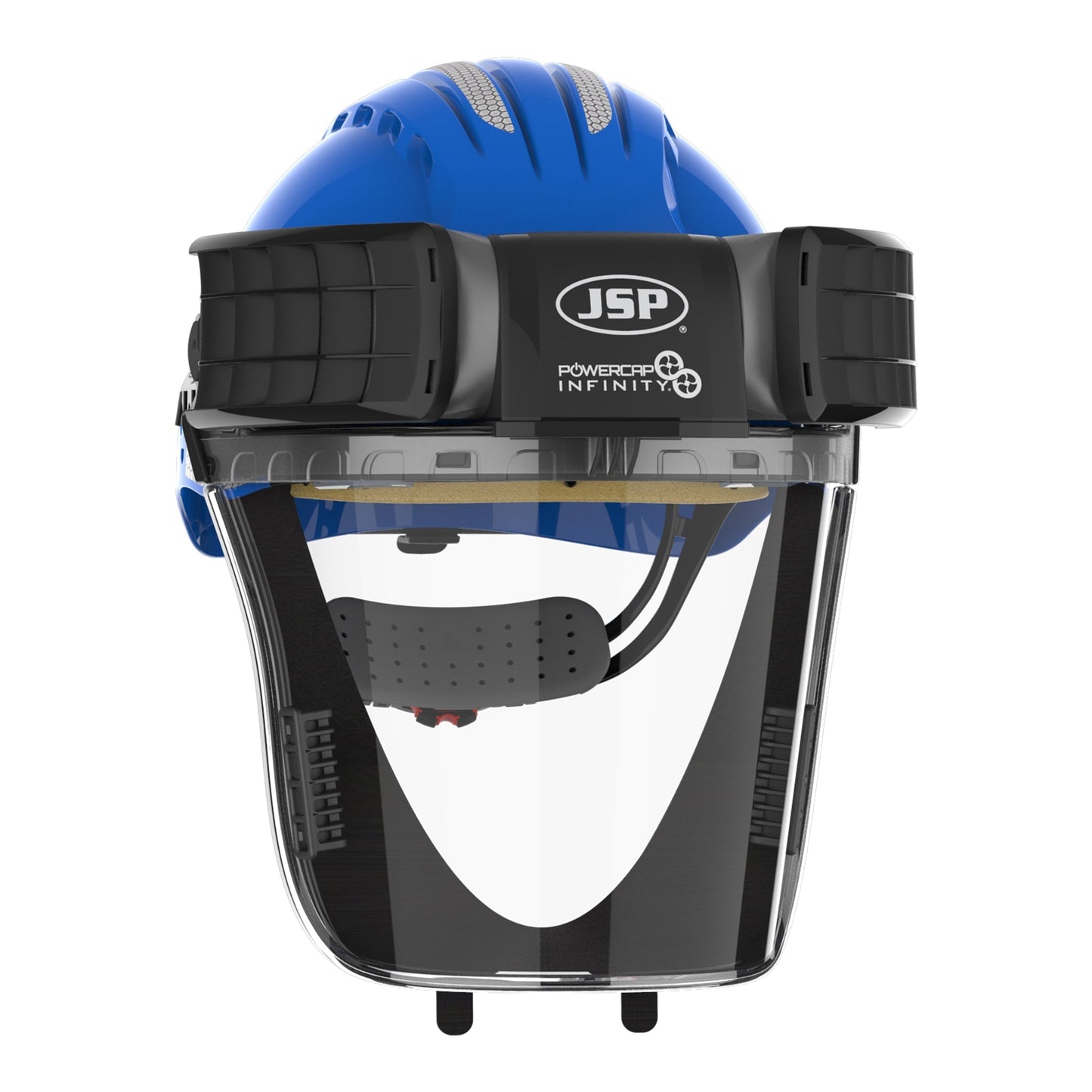 JSP PowerCap Infinity PAPR Respirator + Helmet & HEPA Filters - TH3 Protection