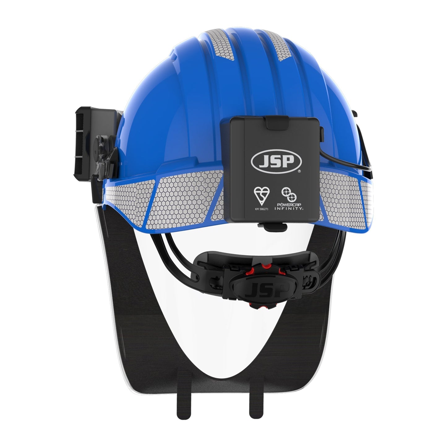 JSP PowerCap Infinity PAPR Respirator + Helmet & HEPA Filters - TH3 Protection