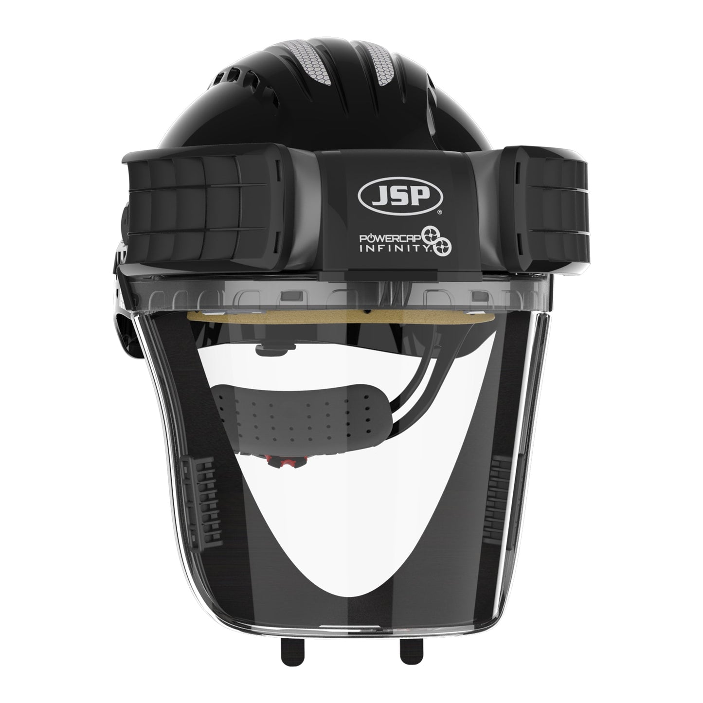 JSP PowerCap Infinity PAPR Respirator + Helmet & HEPA Filters - TH3 Protection