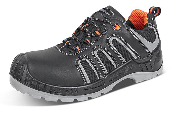 Beeswift S3 Non-Metallic Trainer Black Mesh Composite Toe Water Resistant
