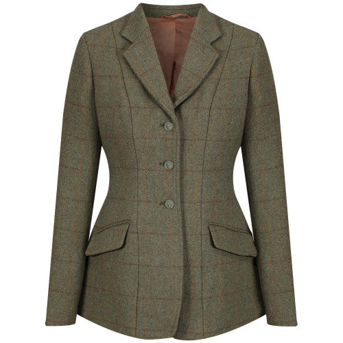 Equetech Clydon Tweed Ladies Jacket Classic Herringbone Design