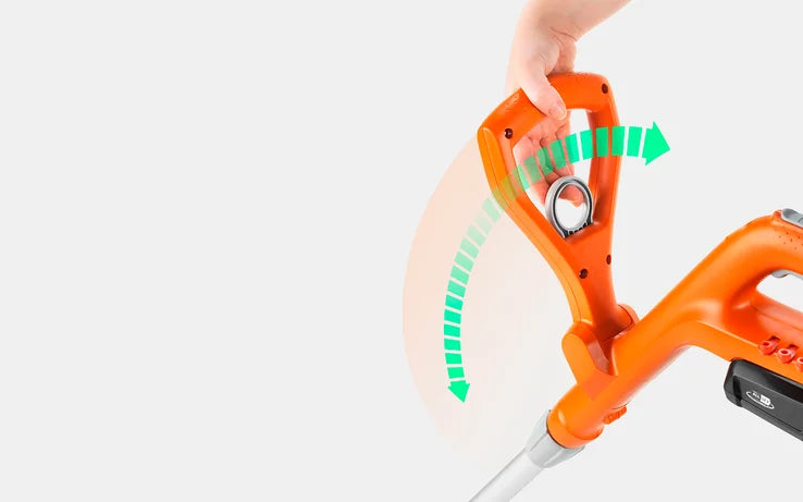 Flymo 18V EasiTrim Plus 230 Battery Grass Trimmer Flexible Lightweight Quiet