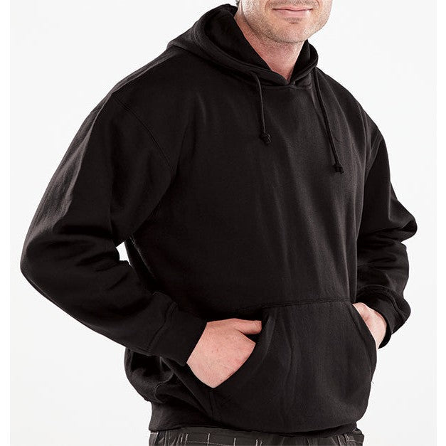 Beeswift Hooded Sweatshirt 300gsm Polycotton Fleece Pouch Pocket Drawcord