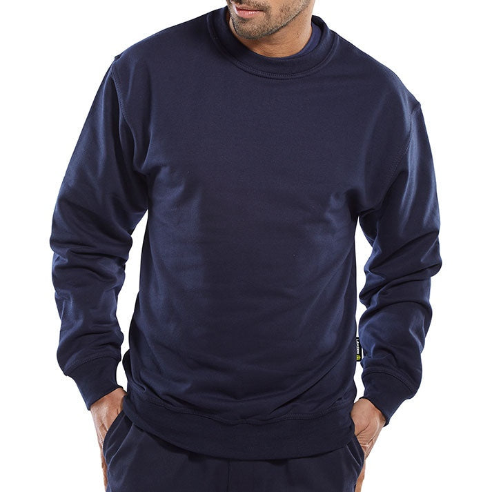 Beeswift Click L/Wear PC Sweatshirt Comfortable Lightweight Workwear UK Size
