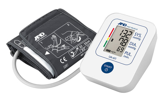 A&D UA-611 Automatic Blood Pressure Monitor Upper Arm with SlimFit Cuff