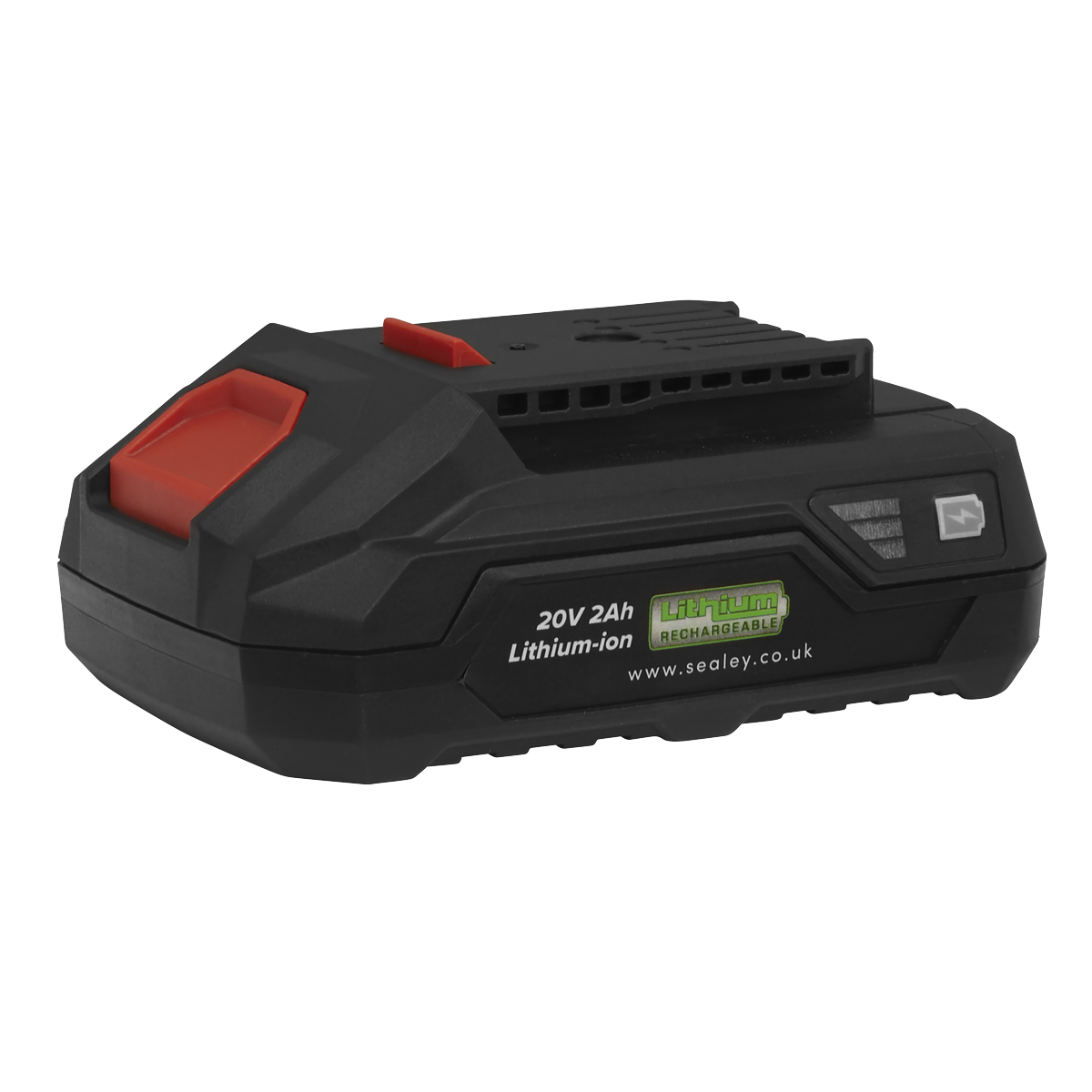 Sealey 20V 2Ah Lithium-ion Power Tool Battery SV20 Series with LED Indicator