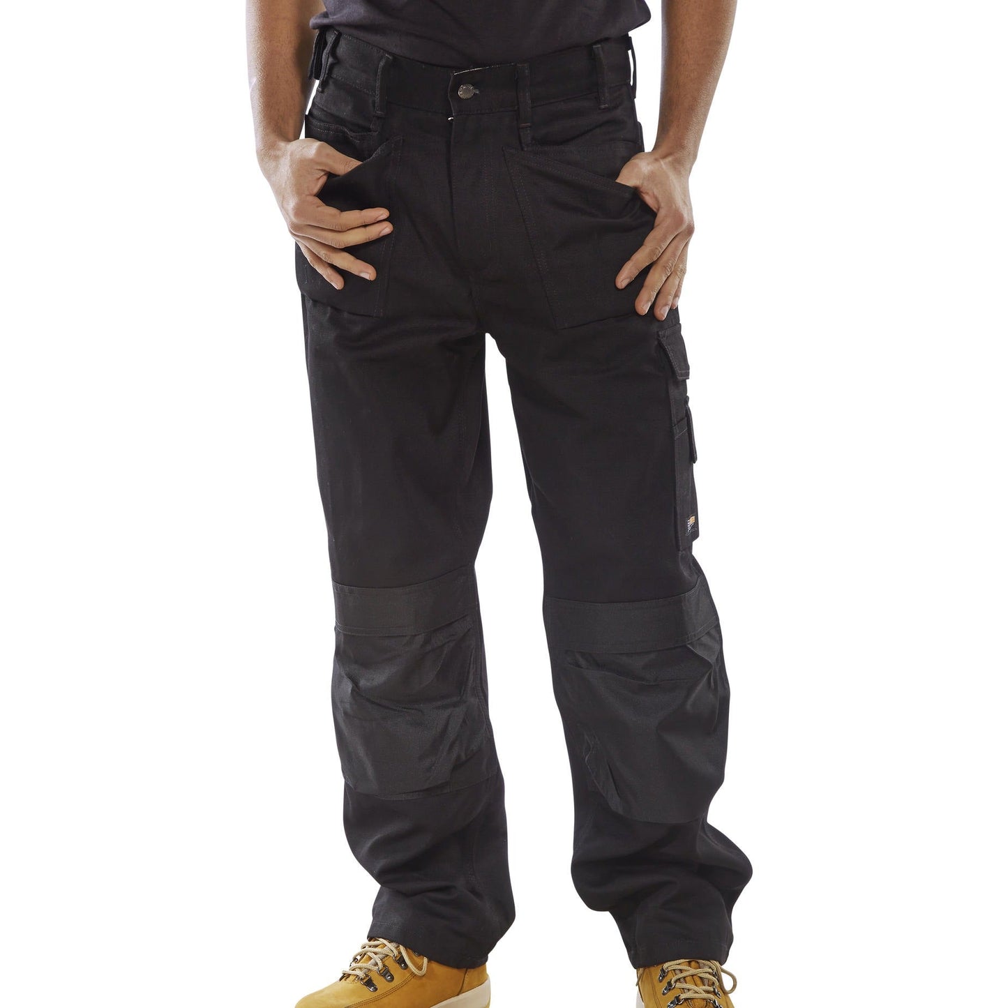 Beeswift Click Premium M/P Trousers Heavyweight Fabric Holster Pockets Regular