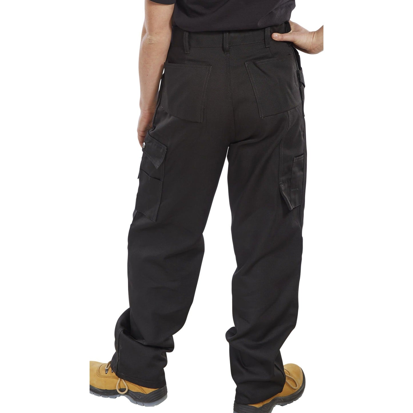 Beeswift Click Premium M/P Trousers Heavyweight Fabric Holster Pockets Regular