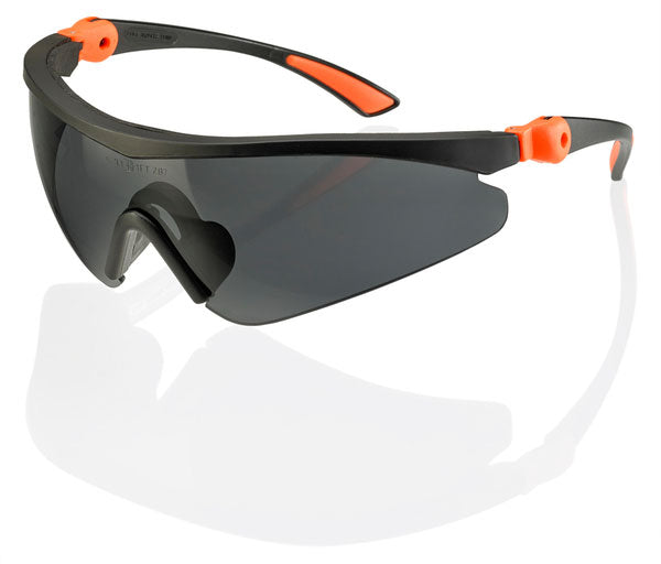 Beeswift Roma Spec Grey Wrap Around Protective Eyewear UV Protection