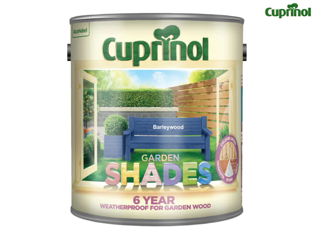 Cuprinol Garden Shades 2.5L Barleywood Wood Protector for Sheds and Fences
