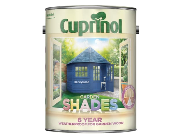 Cuprinol Garden Shades 5L Barleywood Wood Protector for Sheds and Fences