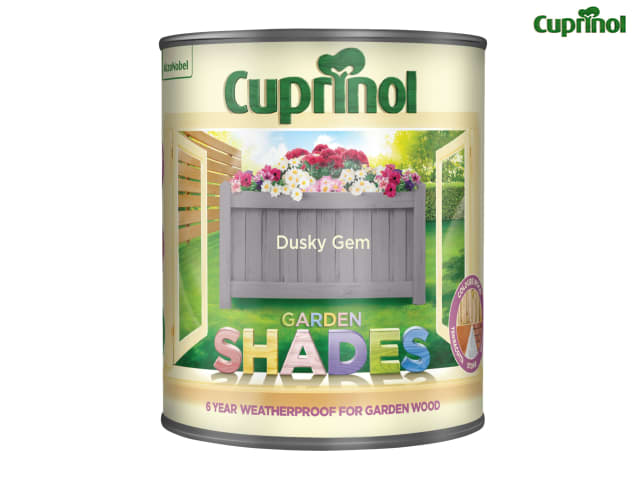 Cuprinol Garden Shades 1L Dusky Gem Colour & Weather Protection for Wood