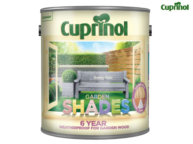 Cuprinol Garden Shades 2.5L Dusky Gem Wood Paint for Sheds and Fences