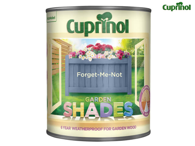 Cuprinol Garden Shades Forget-Me-Not 1L Wood Paint for Sheds and Fences