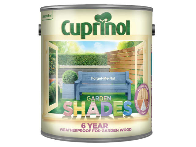 Cuprinol Garden Shades Forget-Me-Not 2.5L Wood Paint for Sheds and Fences