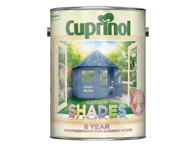 Cuprinol Garden Shades Forget Me Not 5L Weatherproof Wood Paint for Garden