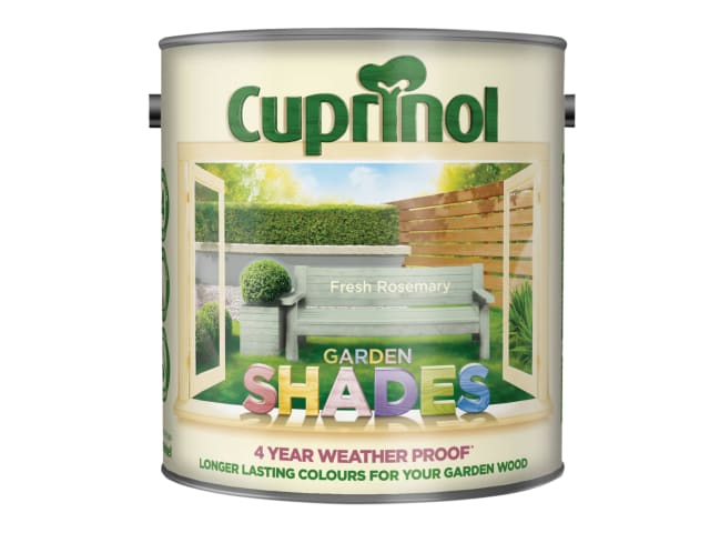 Cuprinol Garden Shades Fresh Rosemary 2.5L Wood Paint Weather Protection
