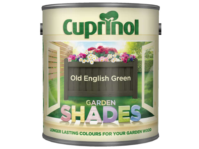 Cuprinol Garden Shades 2.5L Old English Green Wood Paint for Sheds & Fences