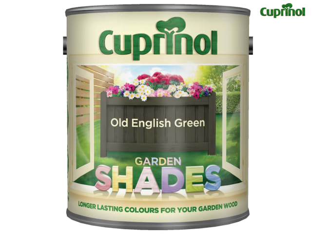 Cuprinol Garden Shades 2.5L Old English Green Wood Paint for Sheds & Fences