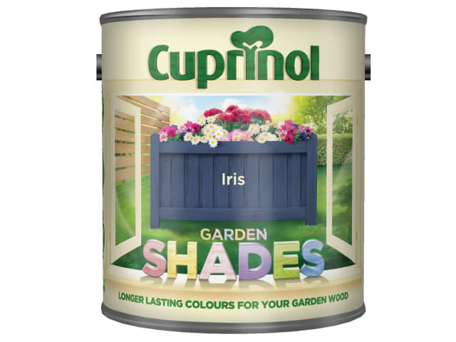 Cuprinol Garden Shades 1L Iris Colour Wood Paint for Sheds and Fences