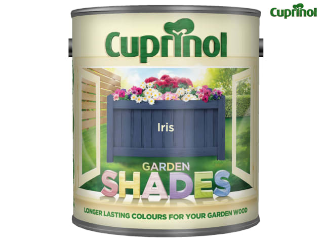 Cuprinol Garden Shades 1L Iris Colour Wood Paint for Sheds and Fences