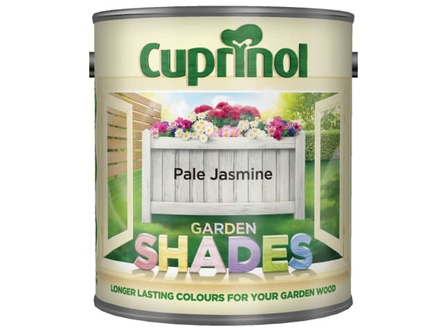 Cuprinol Garden Shades 2.5L Pale Jasmine Wood Paint for Sheds and Fences
