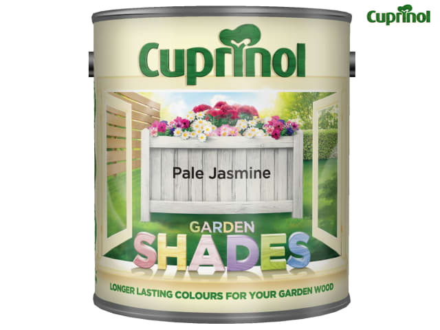 Cuprinol Garden Shades 2.5L Pale Jasmine Wood Paint for Sheds and Fences