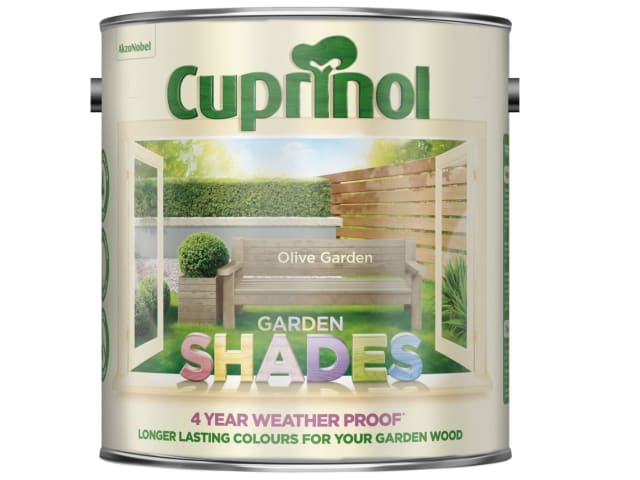 Cuprinol Garden Shades 2.5L Olive Garden Wood Paint for Sheds and Fences