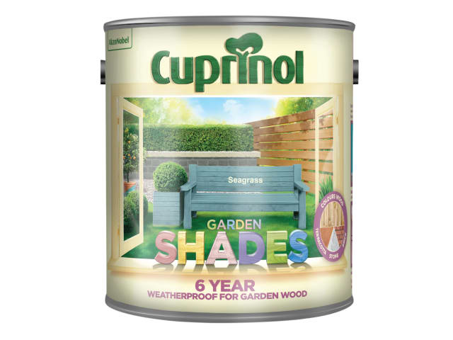 Cuprinol Garden Shades Seagrass 2.5L - Weather Protection for Garden Wood