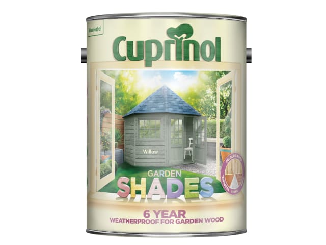 Cuprinol Garden Shades Willow 5L Wood Paint for Sheds Fences and Garden